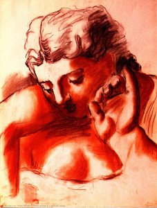 Three Women At A Fountain (study) — Pablo Picasso, Naive Art / Primitivism