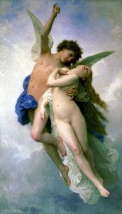 Psyche Et Lamour — William-adolphe Bouguereau