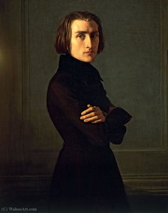 Portrait of Franz Liszt
