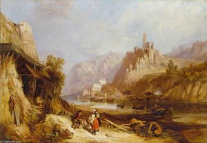 Beilstein On The Moselle — Clarkson Frederick Stanfield