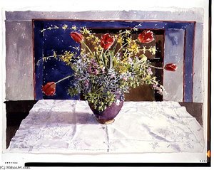 Spring Flowers In A Vase — Lucy Willis