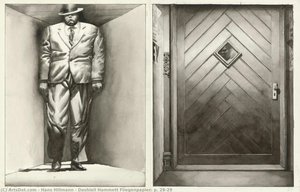 Dashiell Hammett Fliegenpapier, P. 28-29 — Hans Hillmann