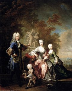 ES Robert Count Ferdinand Adolf Von Plettenberg And His Family