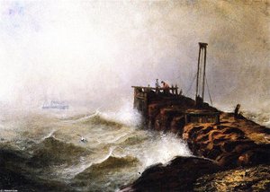 Seascape - Jetty — Henry Ossawa Tanner, Romanticism
