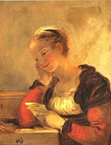 The Letter — Jean-honoré Fragonard, Rococo