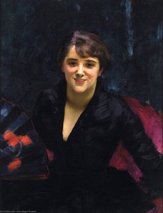Madame Errazuriz (also Known As The Lady In Black) — John Singer Sargent