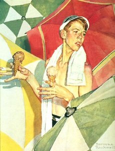 Melting Ice Cream — Norman Rockwell