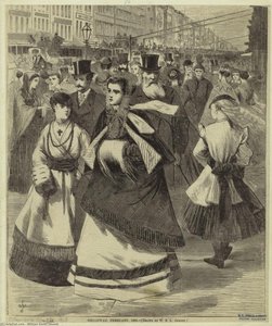 Broadway, February, 1868