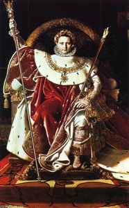 Napoleon As Jupiter Enthroned — Jean-auguste-dominique Ingres