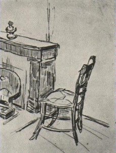 Chair Near The Stove — Vincent Willem Van Gogh