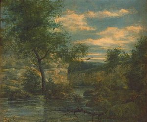 Riverside — Gustave Courbet