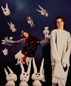 Rabbit Family Hopping Around — Jung, Yeon Doo