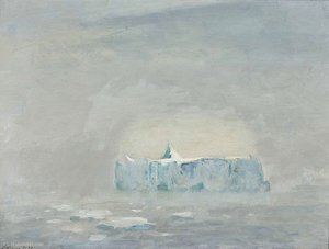 The First Iceberg, Boxing Day, (1956) — Edward Seago