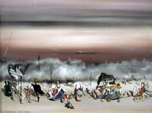 The Ribbon Of Excess — Yves Tanguy, Surrealism