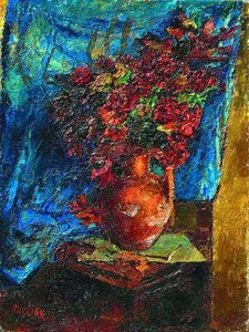 Flowers In Vase — David Davidovich Burliuk