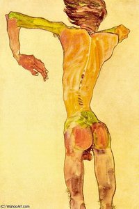 Untitled (42) — Egon Schiele, Expressionism