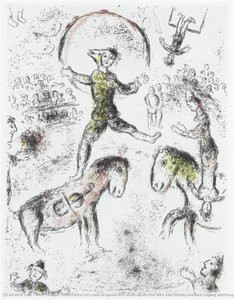 Illustration For Louis Aragon's Work "one Who Says Things Without Saying Anything" — Marc Chagall, Surrealism