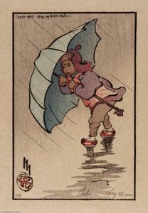 The Blue Umbrella — Helen Hyde