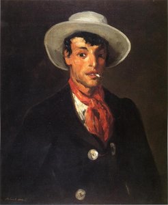 Gypsy With Cigarette — Robert Henri