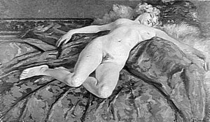 Nu Couché — Lothar Von Seebach