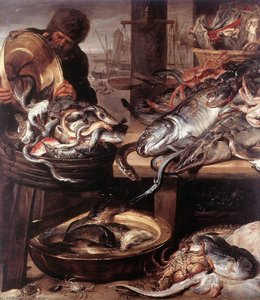 The Fishmonger — Frans Snyders