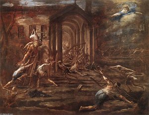 Sacrilegious Robbery — Alessandro Magnasco