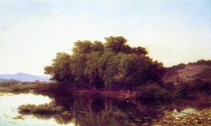 A River Bank — Albert Fitch Bellows
