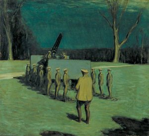Awaiting Zeppelins Sandringham, January 1915 — Charles John Holmes