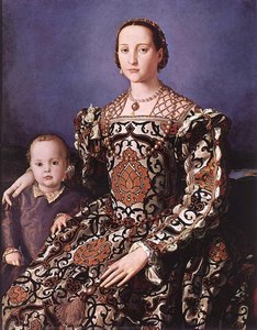 Eleonora Of Toledo With Her Son Giovanni De' Medici — Agnolo Bronzino