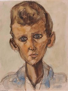 Portrait (danish Boy) — William H. Johnson