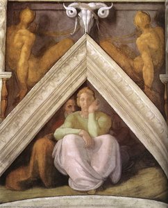 Ancestors Of Christ: Figures (12) — Michelangelo Buonarroti, Renaissance