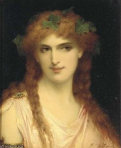 A Pompeiian Beauty — Pierre Olivier Joseph Coomans