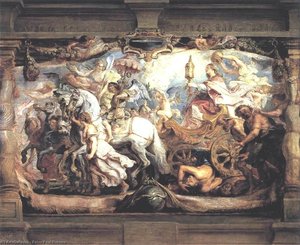 Triumph Of Church Over Fury, Discord, And Hate — Peter Paul Rubens