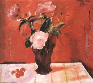 Still-life With Flowers — Ödön Márffy