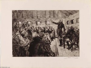 Washington Prevents A Military Dictatorship (from The Portfolio The Bicentennial Pageant Of George Washington ) — Albert Edward Sterner
