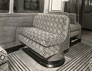 Interior Of P/q38 Sub-surface Stock Trailer Car — The Topical Press Agency, Contemporary Realism