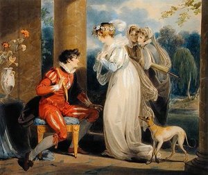 Rosebud, Or The Judgement Of Paris, — Richard Westall