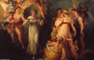 Peace Came Down Upon The Earth — Thomas Stothard