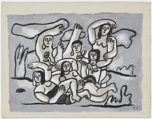 The Bathers — Fernand Léger