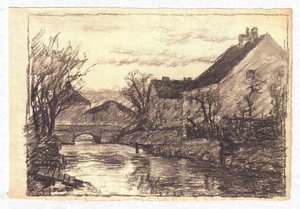 A River — Theodore Clement Steele, Impressionism