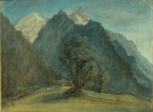 Le Mont Blanc — Louise Élisabeth Vigée Le Brun