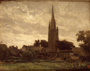 The church tower