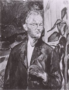 Self-portrait, Ekely — Edvard Munch