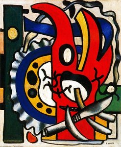 Composition With Knife — Fernand Léger, Cubist Modernity