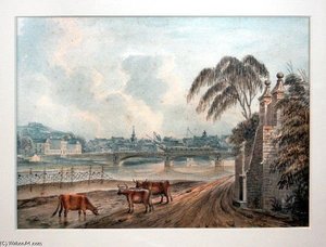 Lancaster From Lune Bank, Skerton — Gideon Yates