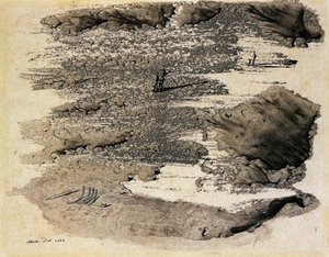Animated Surrealist Landscape — Salvador Dalí