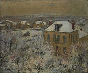 House In Winter — Gustave Loiseau