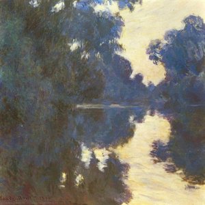 Morning On The Seine — Claude Monet, Impressionism