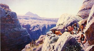 Nest Of Rattlesnakes — Henry F Farny