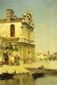 A View Of Venice - — Martín Rico Y Ortega